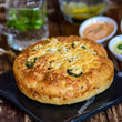 Jalapeno Peppers and Cheddar Focaccia